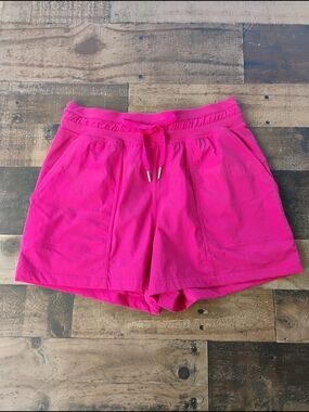 Lululemon Cherry Mist Dance Studio Shorts Size 6